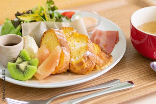 健康的な朝食