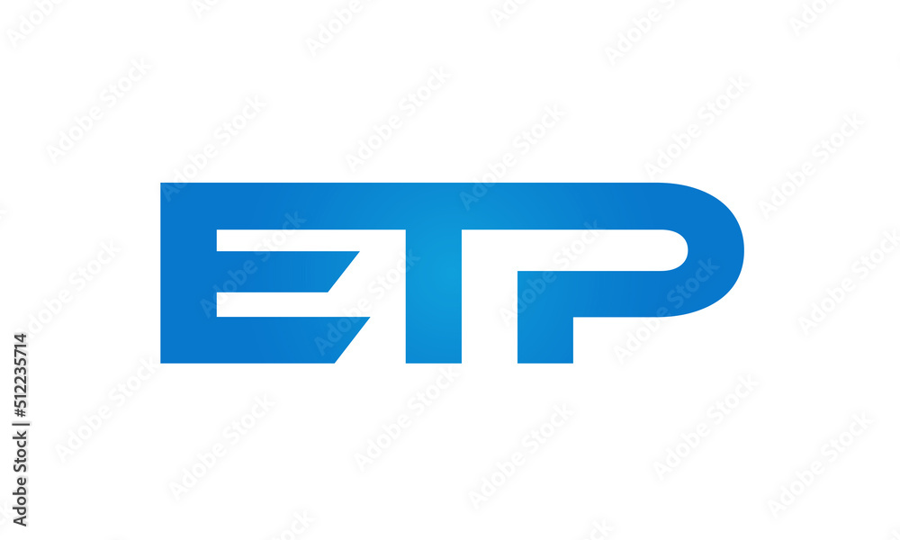 Connected ETP Letters logo Design Linked Chain logo Concept
Connected ETP Letters logo Design Linked Chain logo Concept