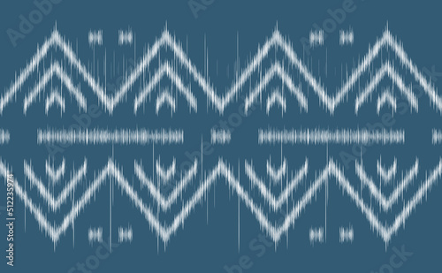 Ethnic pattern vector, Geometric line square background, Embroidery aztec wallpaper for digital print