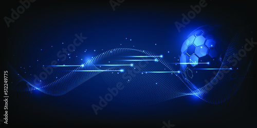 Vector illustrations of digital communication digital innovation and technology abstract blue future technology design concepts