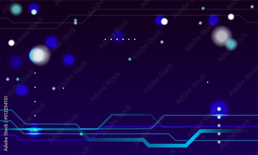 Obraz premium Abstract background with technology circuit board texture. Electronic motherboard illustration. Communication and engineering concept.