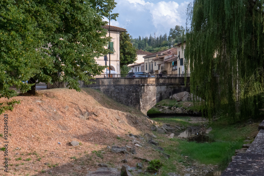 Greve in Chianti a small village in Tuscany