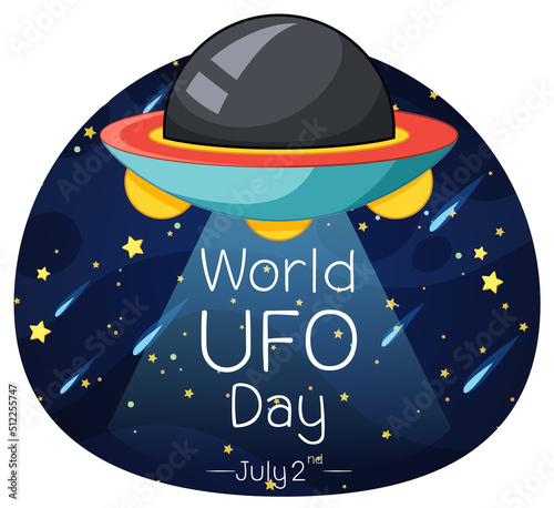 World UFO Day Poster Design