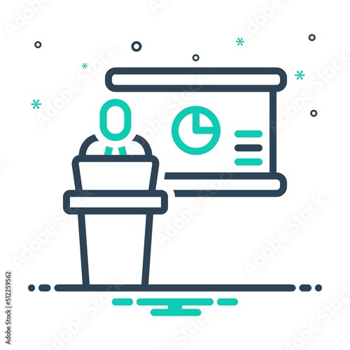 Mix icon for presentations
