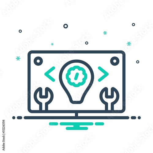 Mix icon for develops