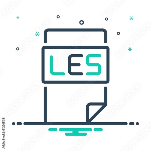 Mix icon for les document