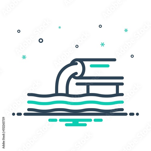 Mix icon for pour