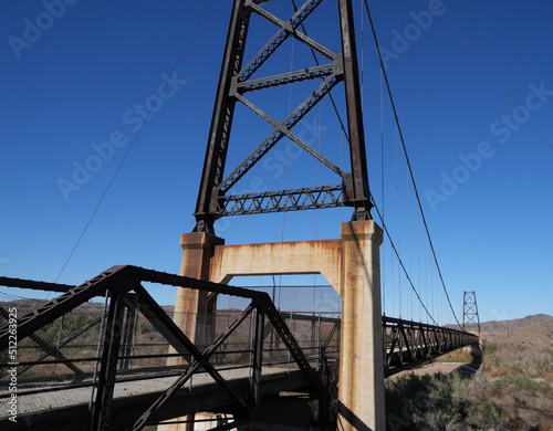 McPhaul Bridge or Bridge to Nowhere, near Yuma Arizona