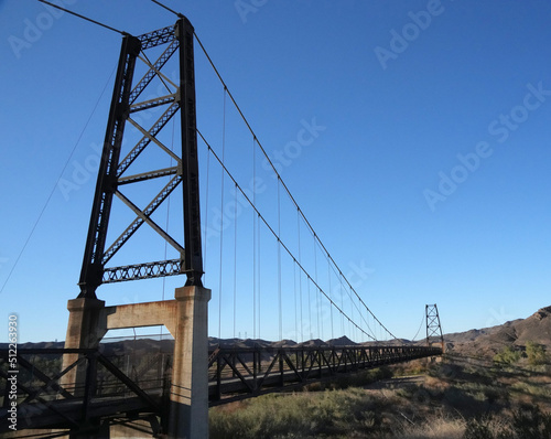 McPhaul Bridge or Bridge to Nowhere, near Yuma Arizona © David
