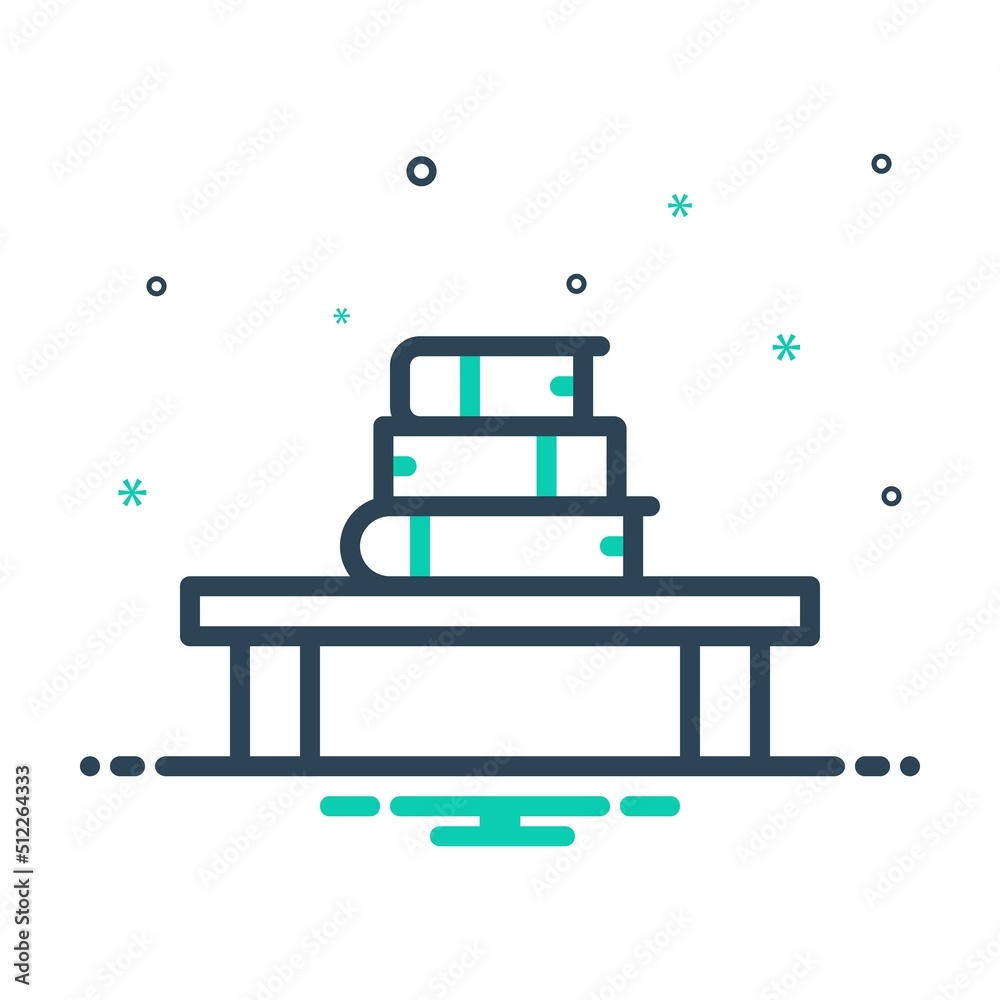 Mix icon for books Mix icon for books