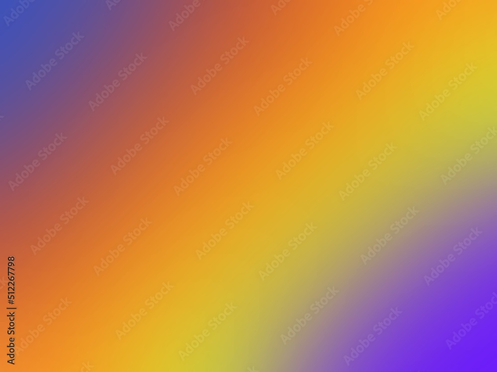 Purple yellow gradient blur background