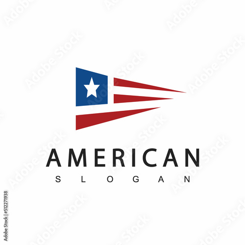 Free Download American Logo Design Template, Suitable for Military, Security, Clothing Line,Sport Team, Patriotic etc. - GFXLoad