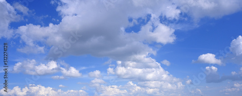 Fototapeta Naklejka Na Ścianę i Meble -  blue sky with  dramatic clouds