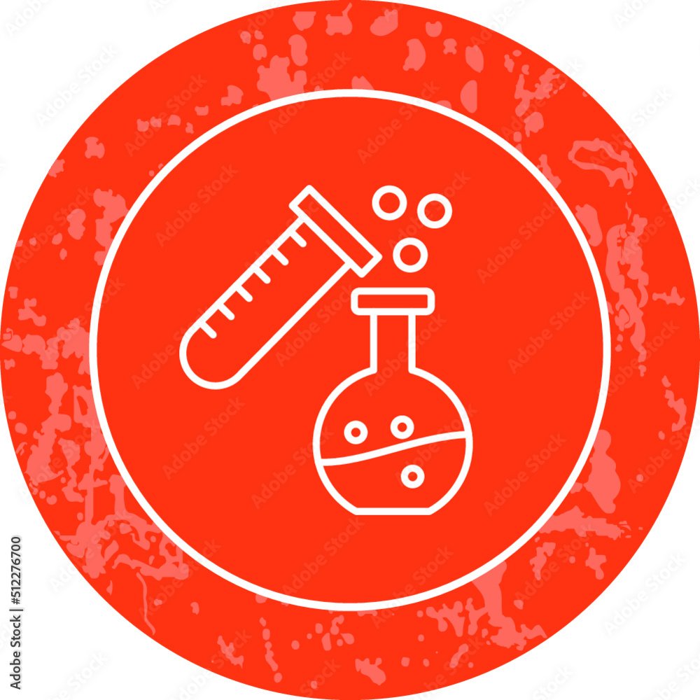 Obraz premium Unique Line Round Circle Icon