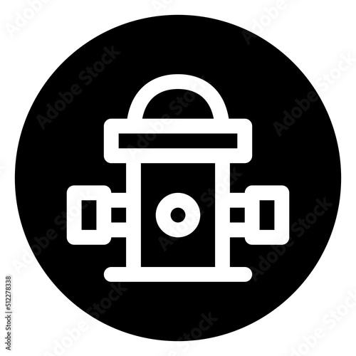 hydrant glyph icon