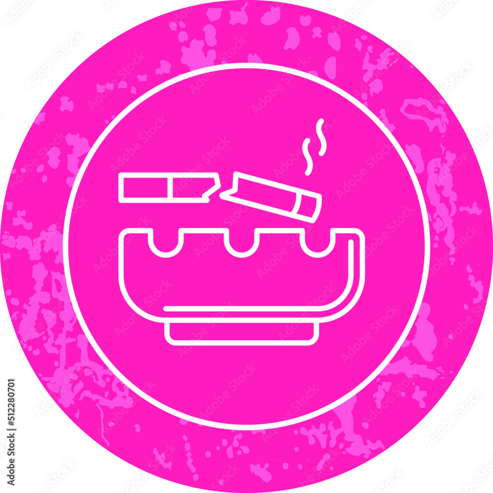 Unique Line Round Circle Icon Unique Line Round Circle Icon