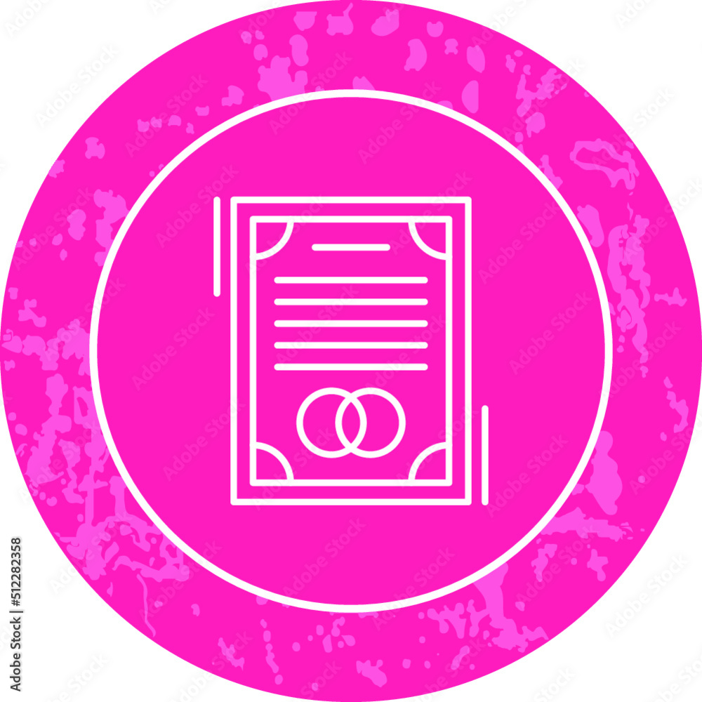 Unique Line Round Circle Icon Unique Line Round Circle Icon