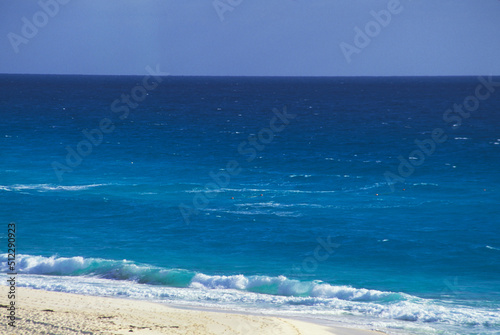Fototapeta Naklejka Na Ścianę i Meble -  Caribbean beaches in the Riviera Maya in the vicinity of Cancun in Quintana Roo in Mexico