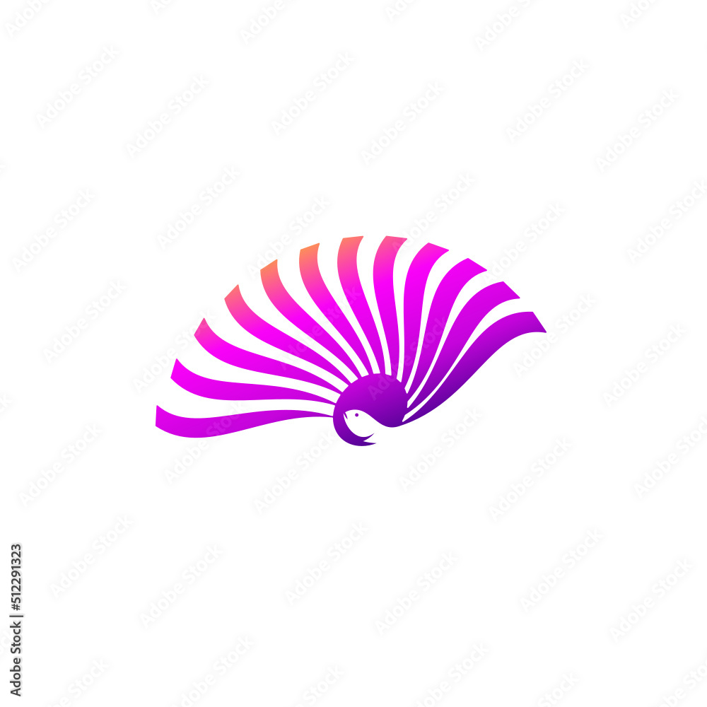 Betta fish modern logo vector illustration design Betta fish modern logo vector illustration design