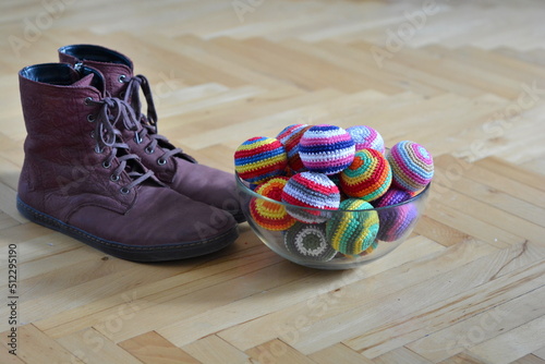 hacky sacks, foot bag photo