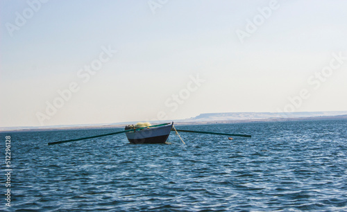 Boat at Magic lake - Fayoum © mohamed