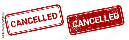Cancelled stamp