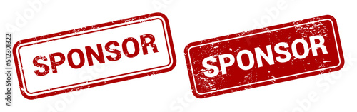 Sponsor Rubber Stamp