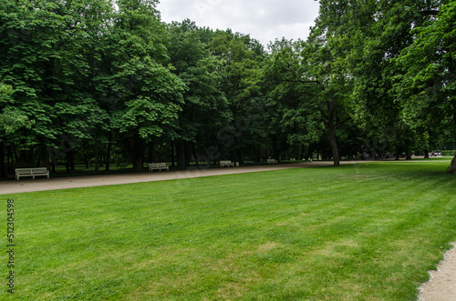 Łazienki Warszawa - park 