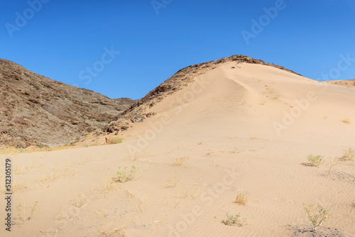 Damaraland desert landscape, Namibia.