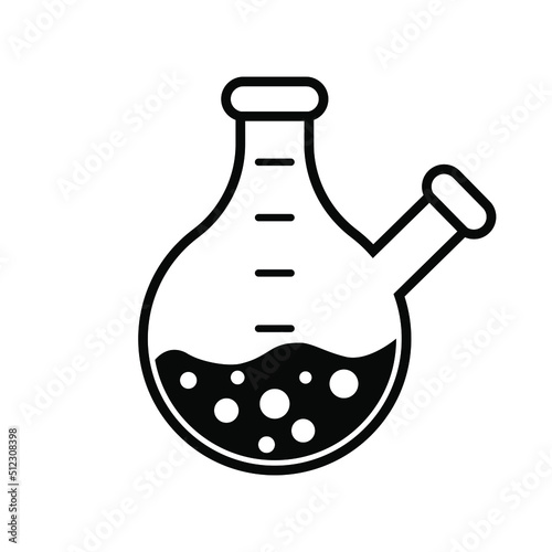 Chemistry icon vector set. Science illustration sign collection. laboratory symbol. reagent logo.