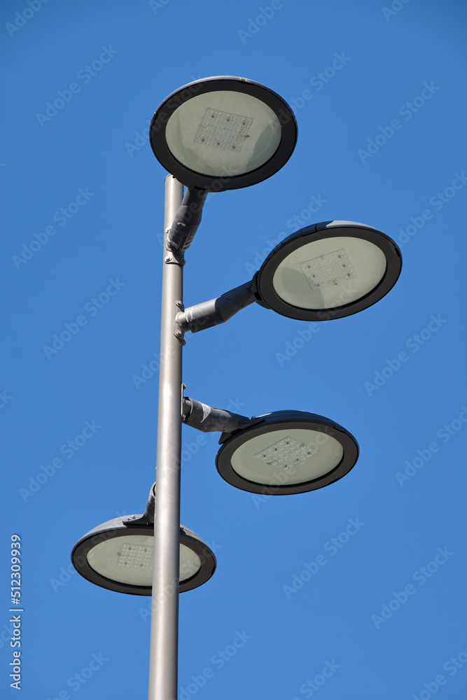 Outdoor Led Lighting With Clear Blue Sky Outdoor Led Lighting With Clear Blue Sky