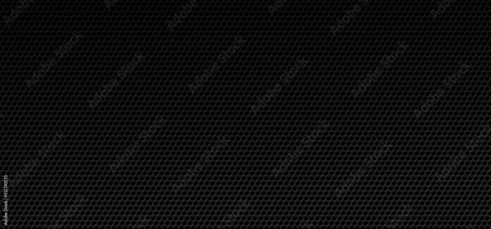 Black grid background. Abstract metallic surface with holes backdrop. Perforated black metal material texture. Urban style vector illustration. Black grid background. Abstract metallic surface with holes backdrop. Perforated black metal material texture. Urban style vector illustration.