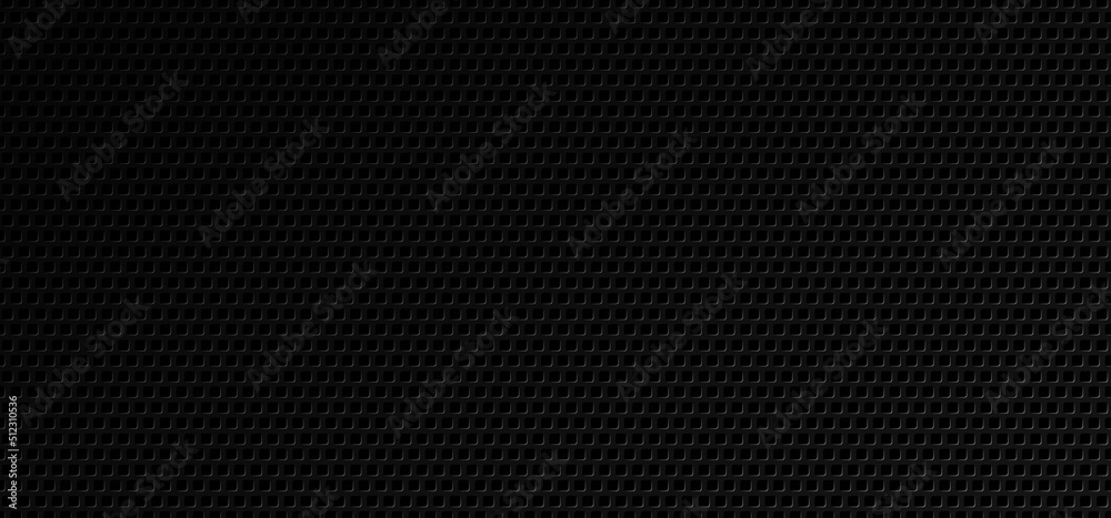 Black grid background. Abstract metallic surface with holes backdrop. Perforated black metal material texture. Urban style vector illustration. Black grid background. Abstract metallic surface with holes backdrop. Perforated black metal material texture. Urban style vector illustration.