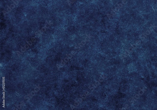 日本の藍染めを表現、紺青・ジャパンブルーの雲龍和紙