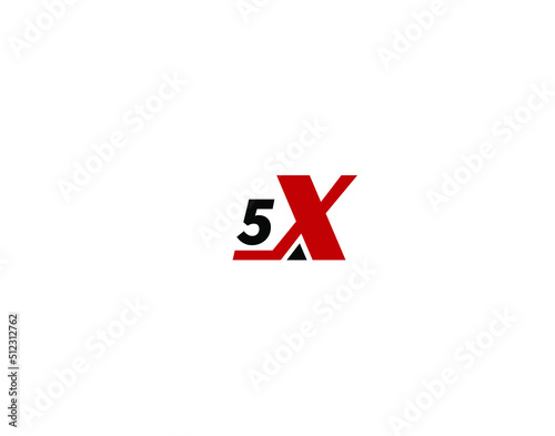 5 Times, 5X Initial letter logo