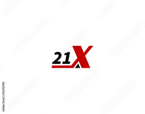 21 Times, 21X Initial letter logo