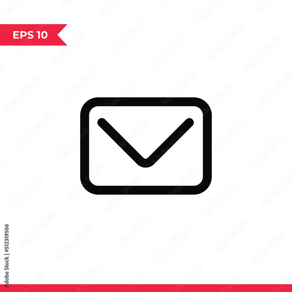 Email icon vector. Envelope sign Email icon vector. Envelope sign