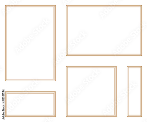 Decorative frame.A frame that gave a change in size to the same design.Good frame for a4 size paper.Certificate frame.