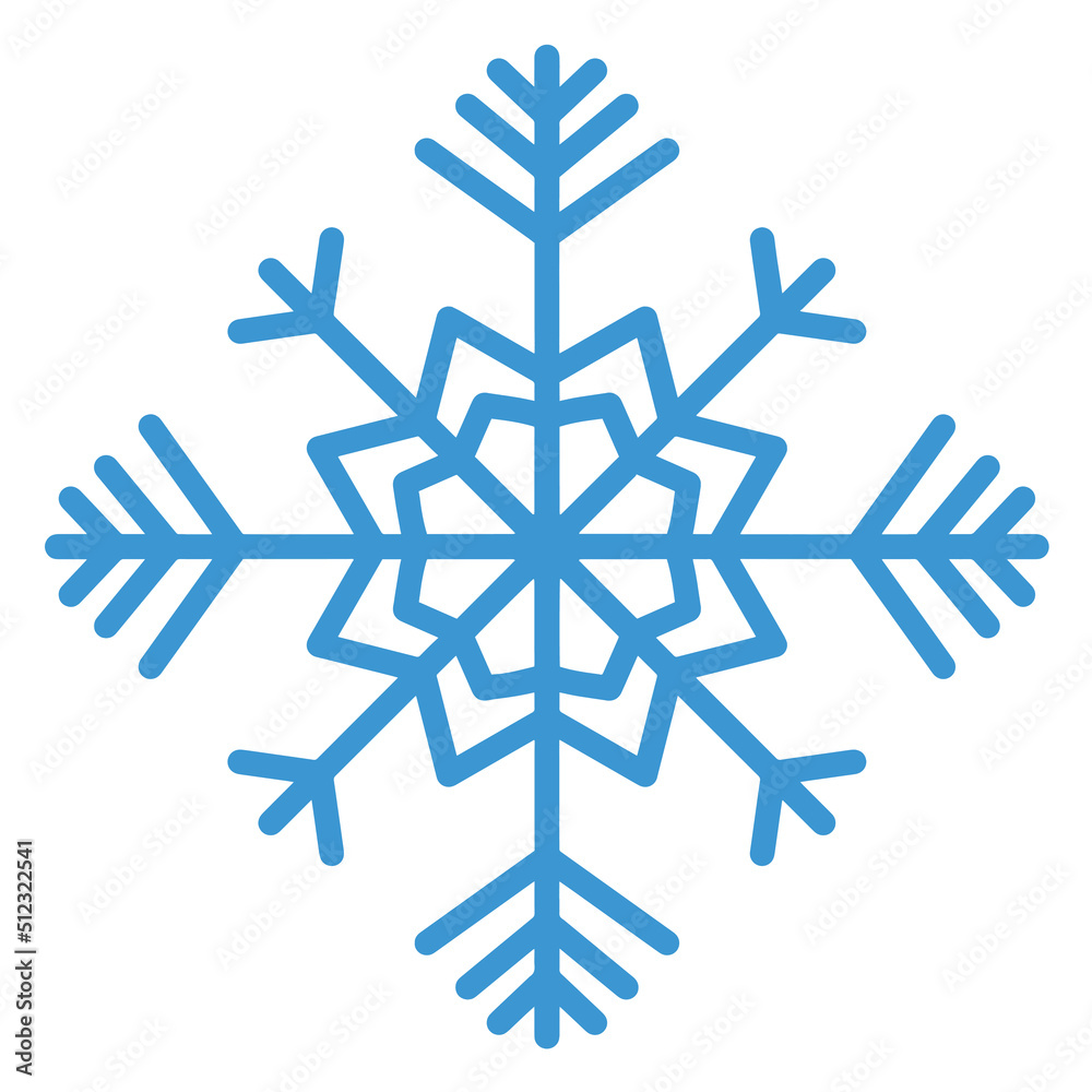 Snowflakes оrnamental winter design. vector illustration. Blue snowflake on white background. Beautiful snowflakes for winter design. Christmas New Year elements. Silhouette of crystal snowflakes Icon Snowflakes оrnamental winter design. vector illustration. Blue snowflake on white background. Beautiful snowflakes for winter design. Christmas New Year elements. Silhouette of crystal snowflakes Icon