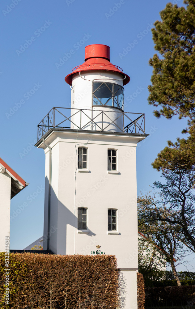 Lighthouse on the coast of Tranekær