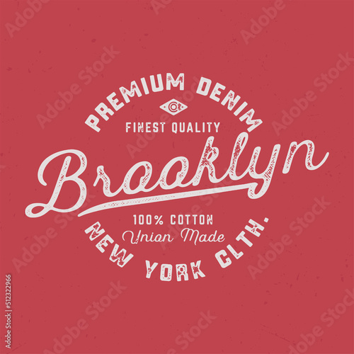 New York Brooklyn Clothing - Tee Design For Printing