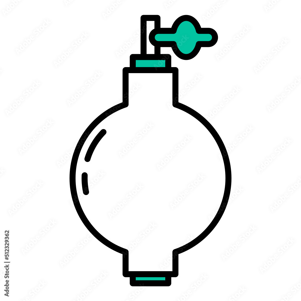 filler tube icon on transparent background filler tube icon on transparent background