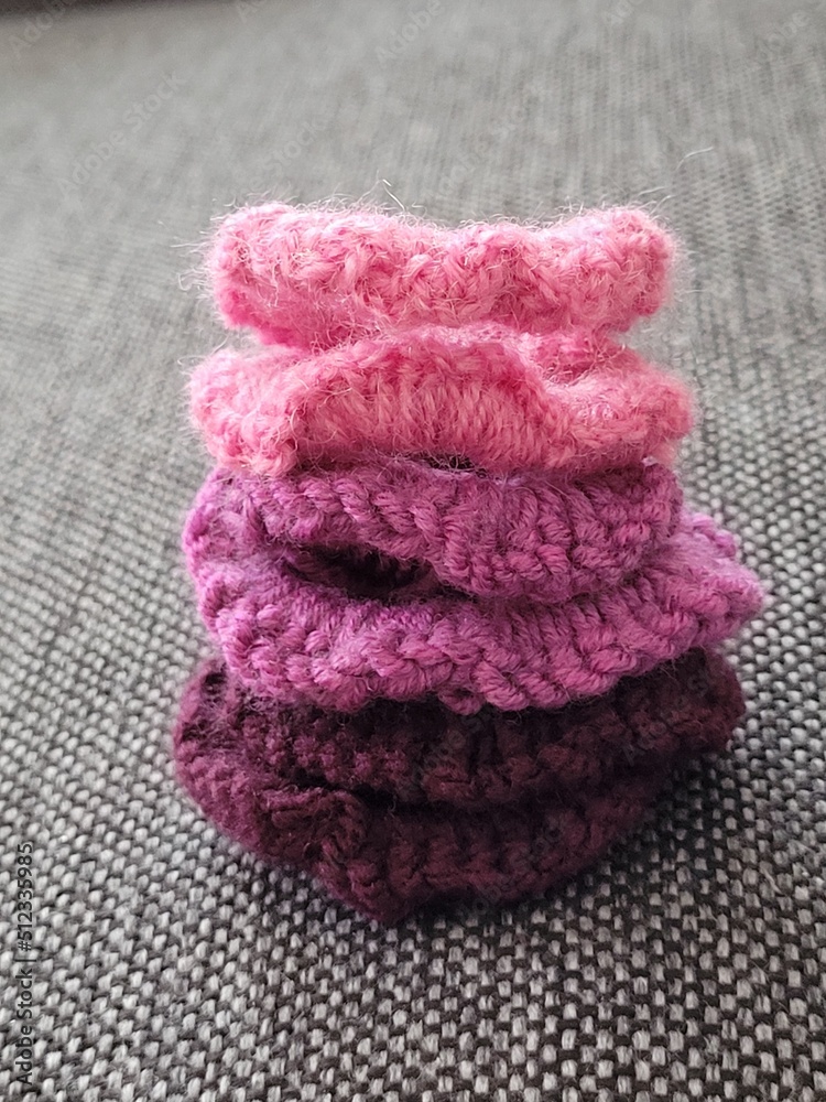 Fototapeta premium crocheted hair bands