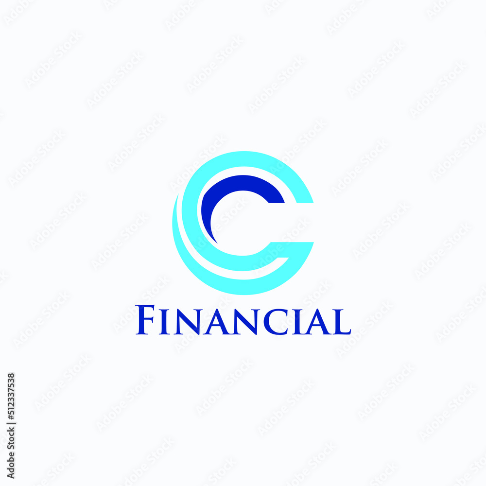 Accounting or finance logo design vector simple style Accounting or finance logo design vector simple style