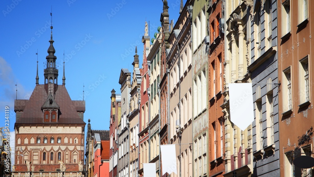 Gdansk, Poland. Landmarks of Poland.