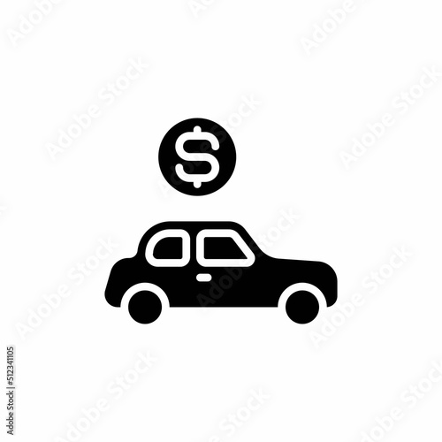 Auto Finance icon in vector. Logotype