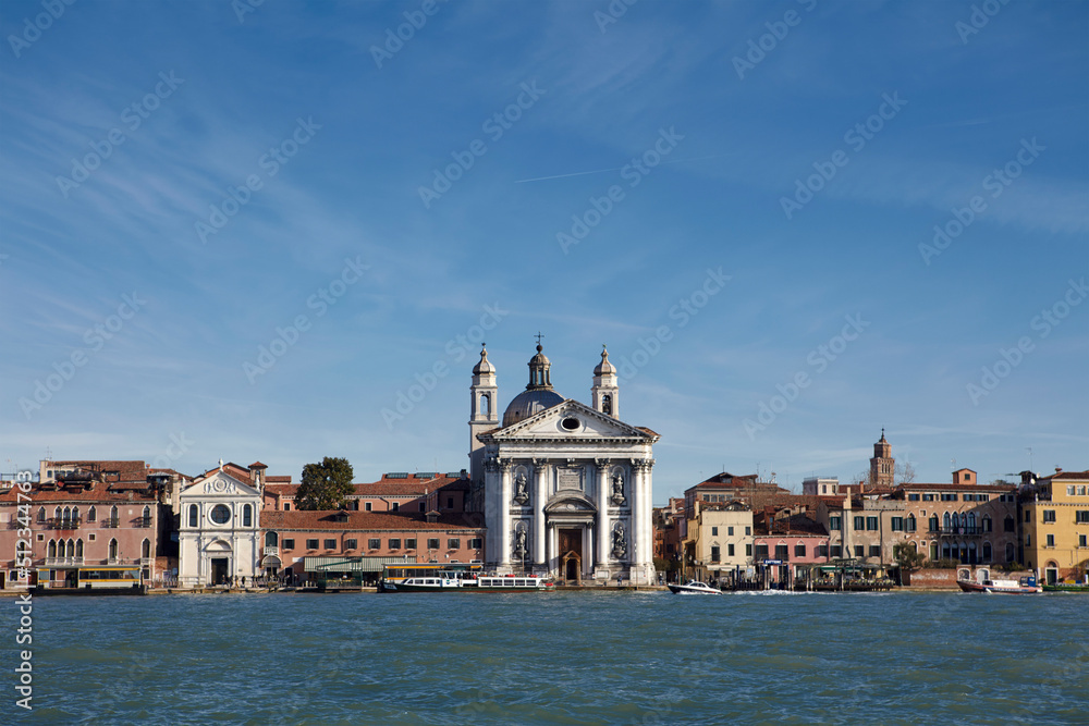 Santa Maria del Rosario in the Zattere area, Venice, Italy