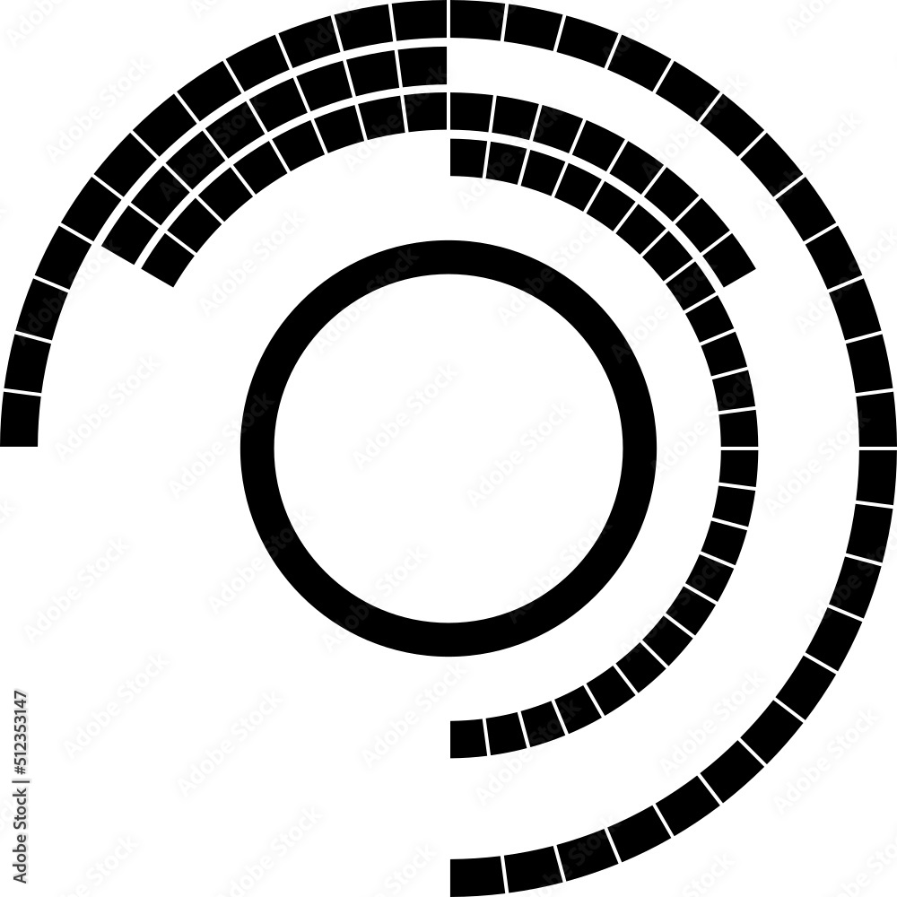 Circular vector symbol