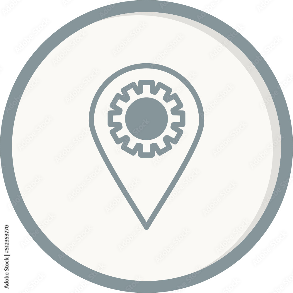 Obraz premium Location Pin Icon