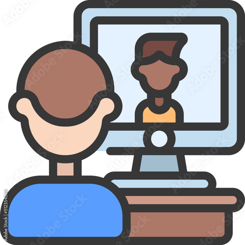 Video Conference Icon